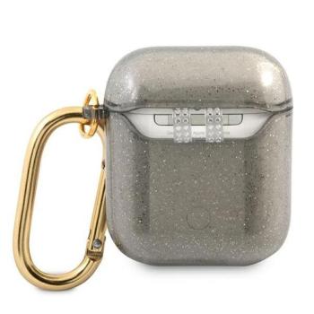 Guess GUA2UCG4GK Glitter Collection tok AirPods 1/2 - fekete kép
