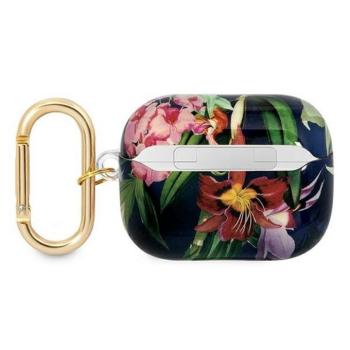 Guess GUAPHHFLB Flower Strap Collection tok AirPods Pro - kék kép