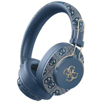 Guess GUBHS72P4FC4MB Metal 4G Logo Bluetooth vezeték nélküli fejhallgató ENC - kék kép