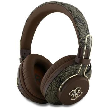 Guess GUBHS72P4FC4MW Metal 4G Logo Bluetooth vezeték nélküli fejhallgató ENC - barna kép