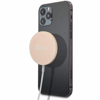Guess GUCBMSLRD MagSafe indukciós töltő 15W arany kép