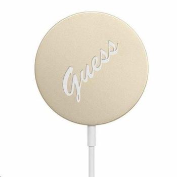 GUESS GUCBMSVSLG 15W Wireless Mágneses Töltő - Arany kép