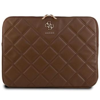 Guess GUCS14ZPSQSSGW Quilted 4G notebook táska 14&quot; - barna kép