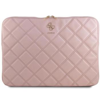 Guess GUCS16ZPSQSSGP Quilted 4G 16&quot; notebook táska - rózsaszín  kép