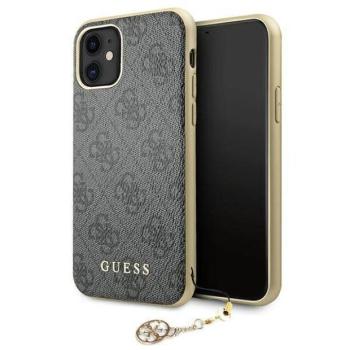 Guess GUHCN61GF4GGR iPhone 11 6,1&quot; / Xr szürke 4G Charms Collection keménytok kép