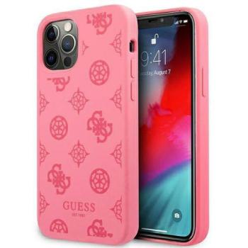 Guess GUHCP12LLSPEFU iPhone 12 Pro Max 6,7&quot; fukszia Peony Collection keménytok kép