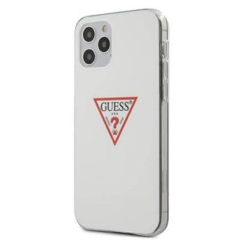 Guess GUHCP12MPCUCTLWH iPhone 12/12 Pro 6,1&quot; fehér Triangle Collection keménytok kép