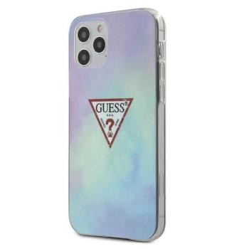 Guess GUHCP12MPCUMCGC02 iPhone 12/12 Pro 6,1&quot; kék Tie &amp; Die Collection keménytok kép