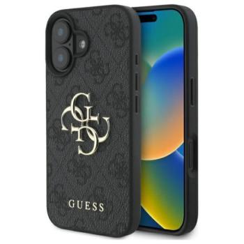 Guess GUHCP16M4GMGGR 4G Big Logo keménytok iPhone 16 Plus - fekete kép