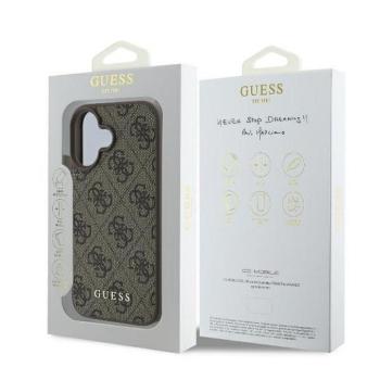 Guess GUHCP16MG4GFBR 4G Classic tok iPhone 16 Plus - barna kép
