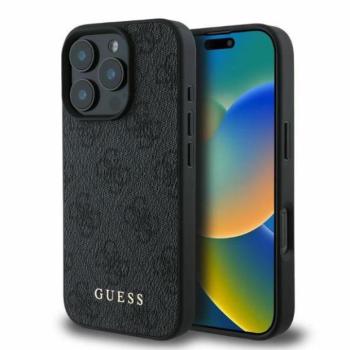 Guess GUHCP16XG4GFGR 4G Classic keménytok iPhone 16 Pro Max - fekete kép