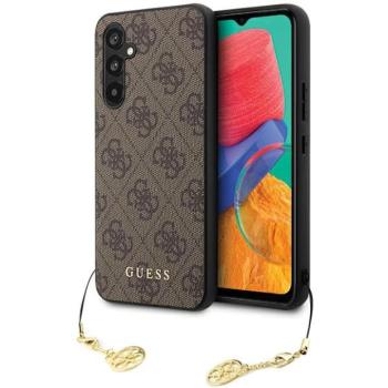 Guess GUHCS23FEGF4GBR S23 FE S711 barna keménytok 4G Charms kollekció kép