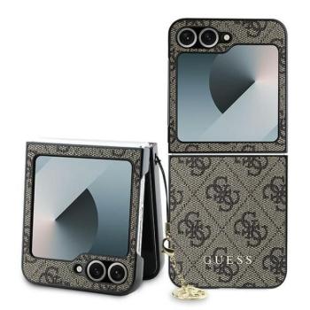 Guess GUHCZF6GF4GBR 4G Charm tok Samsung Galaxy Z Flip6 F741 - barna kép