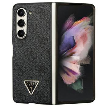 Guess GUHCZFD5P4TDPK F946 Z Fold5 fekete keménytok bőr 4G Diamond Triangle kép