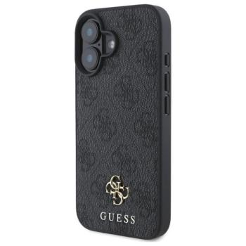 Guess GUHMP16SP4SM4MK 4G Small and Classic MagSafe-kompatibilis tok iPhone 16 - fekete kép