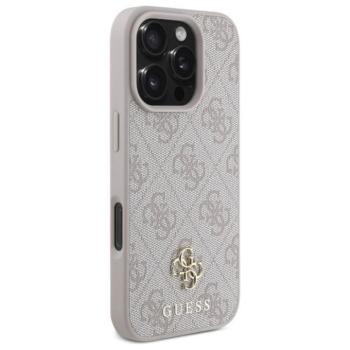 Guess GUHMP16XP4SM4MP 4G Small and Classic MagSafe-kompatibilis tok iPhone 16 Pro Max - rózsaszín kép