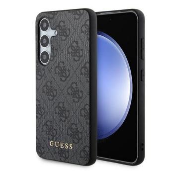 Guess GUOHCSA35G4GFGR 4G Metal Gold Logo keménytok Samsung Galaxy A35 - fekete kép