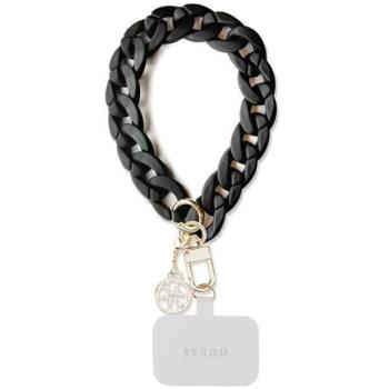 Guess GUOUCBMC4MK Universal nagy csuklópánt fekete akril 4G Charm tok kép