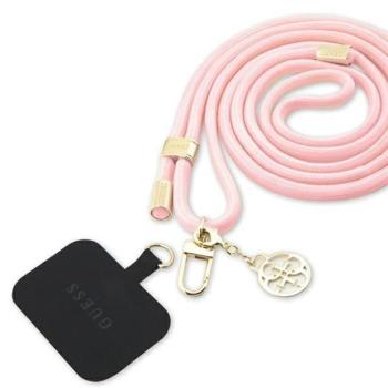 Guess GUOUCNMG4EP Univerzális CBDY zsinór rózsaszín Nylon 4G fém charm tok kép