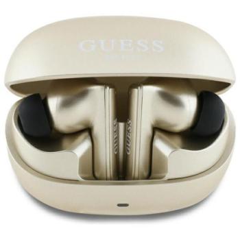 Guess GUTWST88MCTGD Capsule Printed Logo TWS Bluetooth vezeték nélküli fülhallgató - arany színű kép