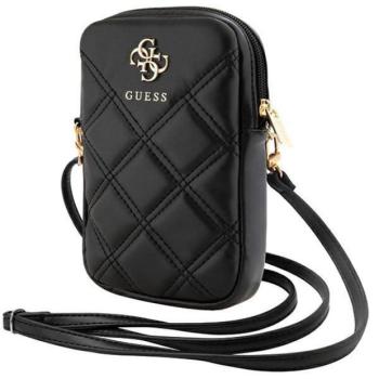 Guess GUWBZPSQSSGK Zip Quilted 4G táska - fekete kép