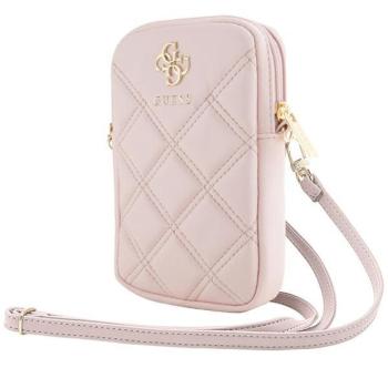 Guess GUWBZPSQSSGP Zip Quilted 4G táska - rózsaszín kép