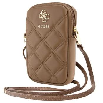 Guess GUWBZPSQSSGW Zip Quilted 4G táska - barna kép