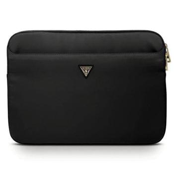 Guess Laptop táska GUCS13NTMLBK 13&quot; fekete Nylon háromszög logóval kép