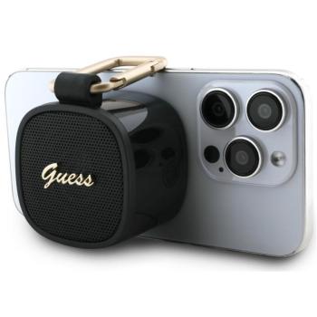 Guess mágneses vezeték nélküli bluetooth hangszóró, telefonra rögzíthető, MagSafe, fekete-arany kép