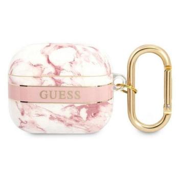 Guess Marble Strap Collection Apple AirPods 3 tok, rózsaszín kép