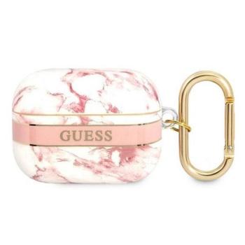 Guess Marble Strap Collection Apple AirPods Pro tok, rózsaszín kép