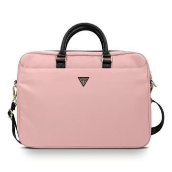 Guess Nylon Triangle Logo GUCB15NTMLLP 16&quot; tablet táska, rózsaszín kép