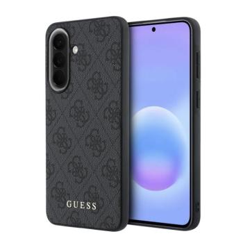 Guess PU 4G Metal Classic Logo Samsung Galaxy A57 tok, szürke kép