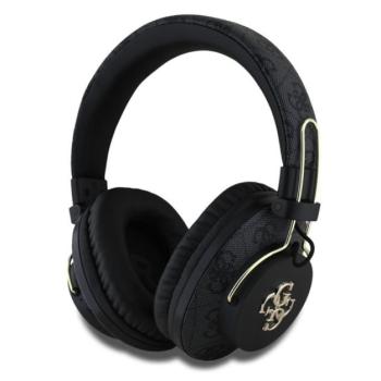 GUESS PU 4G METAL LOGO bluetooth fejhallgató SZTEREO (v5.3, mikrofon, zajszűrő) FEKETE kép