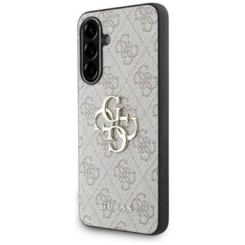 GUESS PU 4G METAL LOGO CASE műanyag telefonvédő (ütésállóság, bőr hatású hátlap) RÓZSASZÍN Samsung Galaxy A36 5G (SM-A366) kép