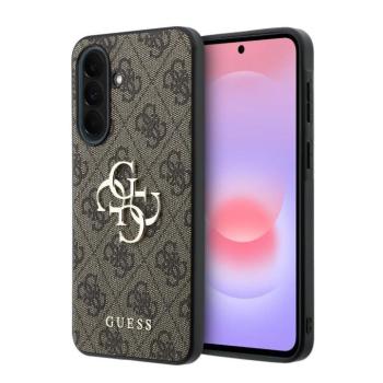 Guess PU 4G Metal Logo Samsung Galaxy A37 tok, barna kép