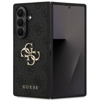 Guess PU 4G Metal Logo Samsung Galaxy Z Fold 7 kemény hátlap tok, fekete kép