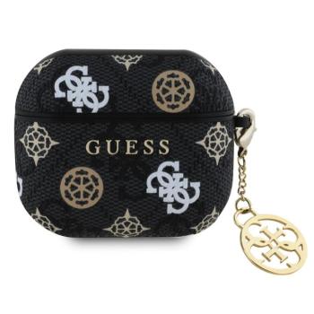 Guess PU 4G Peony Charm Apple AirPods 3 tok, fekete kép