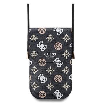Guess PU 4G Peony Multicolor telefontartó kis táska, fekete kép