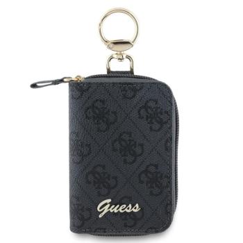 Guess PU 4G Script Logo kulcs / kártyatartó táska, fekete kép