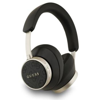 Guess PU Leather 4G Classic Logo ENC TWS vezeték nélküli fejhallgató, fekete-arany kép