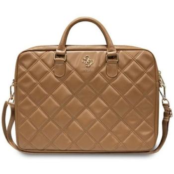 Guess Quilted 4G GUCB15ZPSQSSGW 16&quot; tablet táska, barna kép