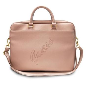 Guess Saffiano Script GUCB15PUSASPI 16&quot; tablet táska, rózsaszín kép