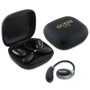 Guess Satin Classic Logo vezeték nélküli OWS fülhallgató, fekete kép
