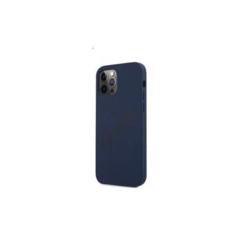 Guess Silicone Vintage Apple iPhone 12/12 Pro hátlap tok, kék kép