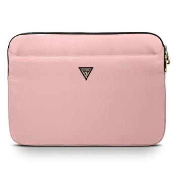 Guess Sleeve Nylon Triangle Logo, GUCS13NTMLLP 13&quot; laptop tok, rózsaszín kép