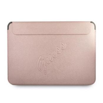 Guess Sleeve Saffiano Script, GUCS13PUSASPI 13&quot; laptop tok, rózsaszín kép