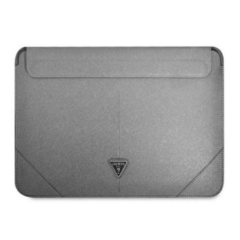 Guess Sleeve Saffiano Triangle Logo, GUCS16PSATLG 16&quot; laptop tok, ezüst kép