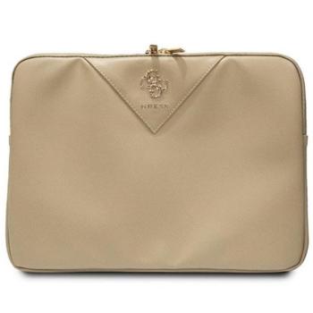 Guess Sleeve Triangle 4G, GUCS14ZPGSTEGD 14&quot; laptop tok, arany kép