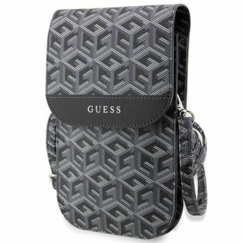 Guess táska GUWBHGCFFSEK fekete GCube Stripe kép